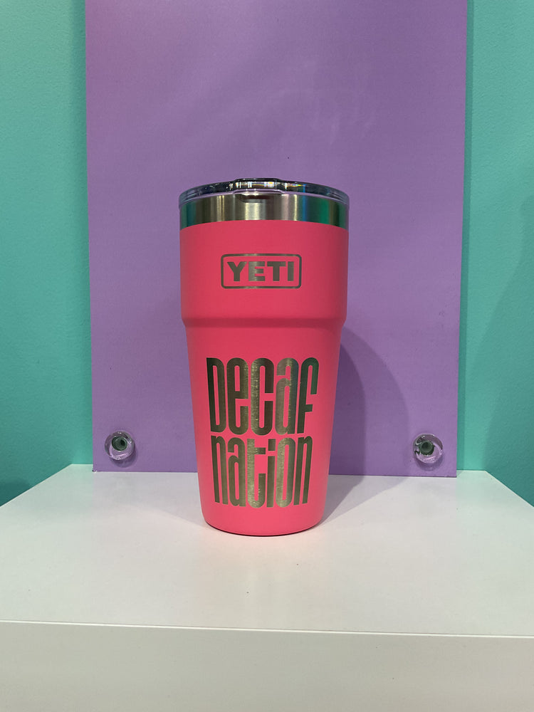 Yeti x Decaf Nation Rambler 20oz